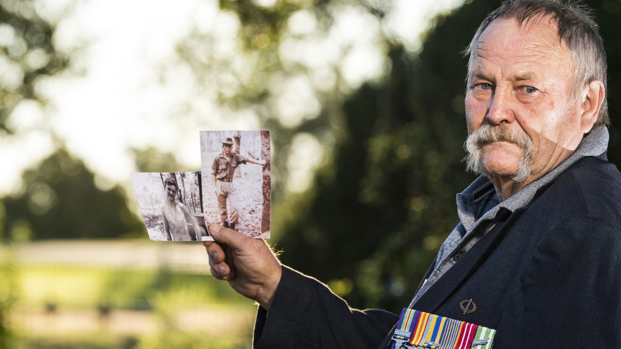 Mike Dwight is a veteran of the Battle of Coral-Balmoral, fought during the Vietnam War in May 1968, Friday, May 14, 2021. Picture: Kevin Farmer