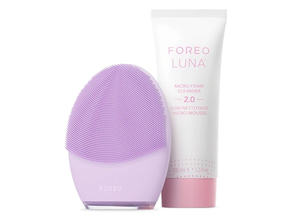 96% of users report healthier-looking skin after using the Foreo Luna 4. Picture: Foreo