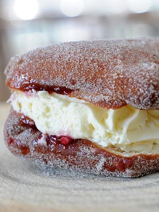 Black Forest doughnut from Clarendon Bakery.