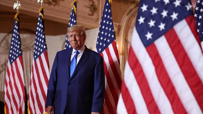 Donald Trump has brushed off the idea that his candidates performed badly and is understood to have no intention of cancelling any announcement. Picture: Getty Images/AFP