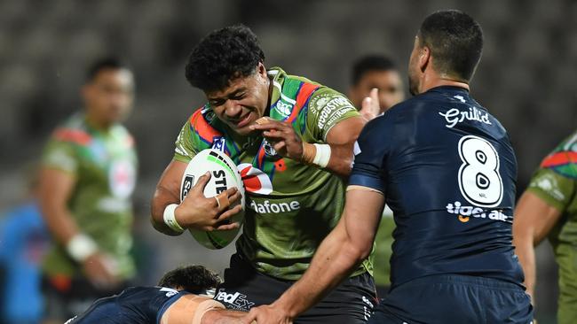 Poasa Faamausili will return to the Roosters after being loaned to the Warriors. Picture: AAP.