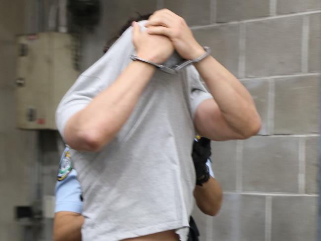 One of the men was arrested at Condell Park. Picture: NSW Police