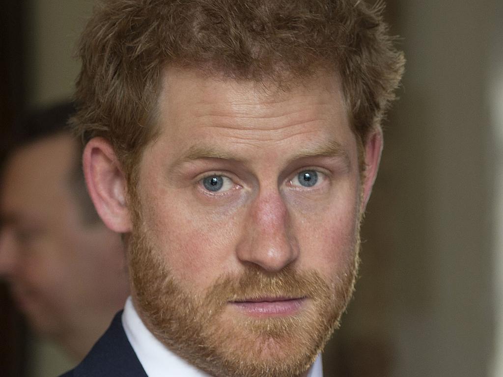 Prince Harry after a Service of Remembrance at Westminster Abbey in central London on April 5, 2017. Picture: AFP Photo/Photo/Eddie Mulholland