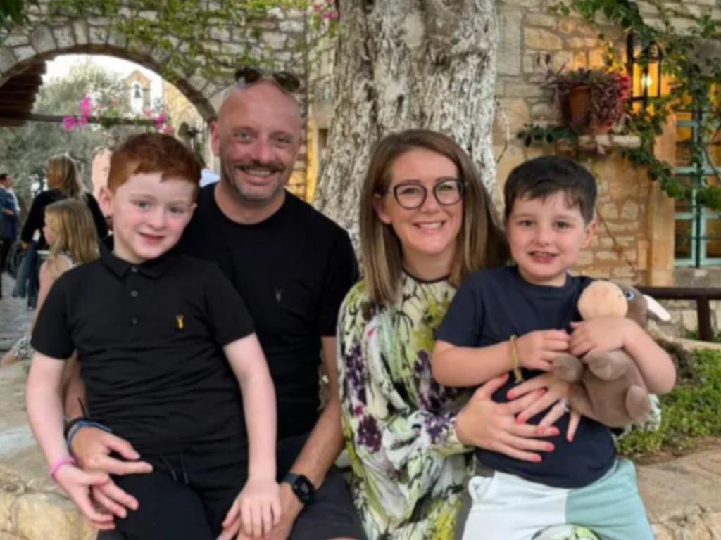 When Lauren Jolly, 39, felt a dull ache in her lower back, she thought it must be because she had moved house. Picture: Supplied