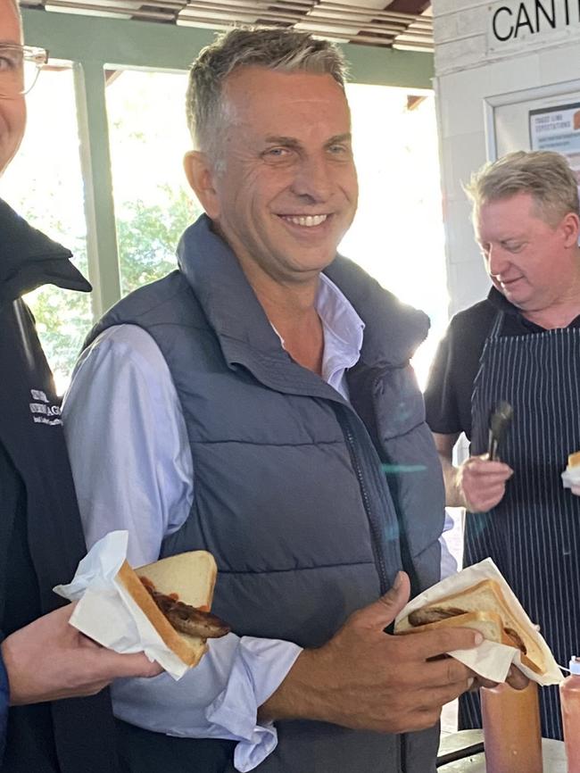 Gilmore Liberal candidate Andrew Constance.