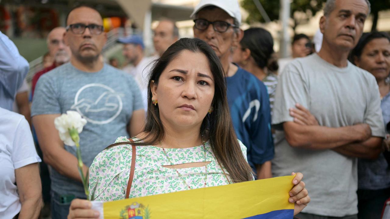 There have been street demonstrations against the Maduro regime. Picture: Yuri Cortez/AFP