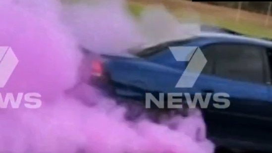 Four people have been reported and will face court after a gender reveal at Ingle Farm sparked a police response. Picture: 7NEWS