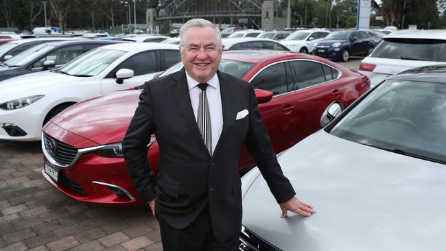 Peter Warren executive director Paul Warren oversaw the listing of the company started by his father decades ago earlier this year. Now, it is stepping into the Victorian car dealer market with its acquisition of Penfold Motor Group for $104m. Picture: John Feder