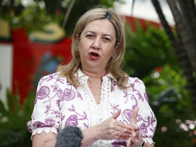 Queensland Premier Annastacia Palaszczuk. Picture: NCA NewsWire/Tertius Pickard