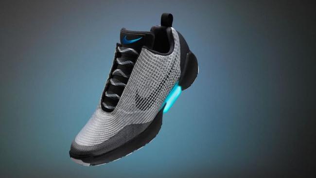 Nike self lacing shoes HyperAdapt 1.0 running shoes with power laces take us Back to the Future news Australia s leading news site