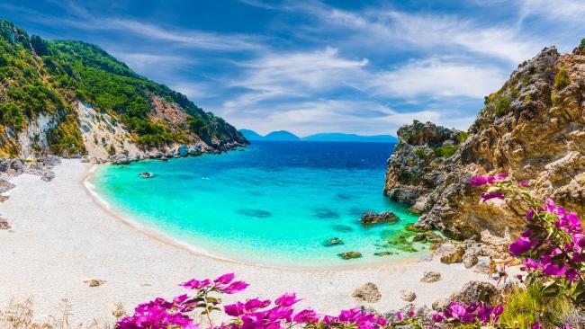 10/11
Lefkada
Dubbed "the Caribbean of Greece", Lefkada is home to some of the country's most beautiful beaches. And brilliant news for sea-sickness sufferers - it's accessible by car, with a bridge connecting the island to the mainland.