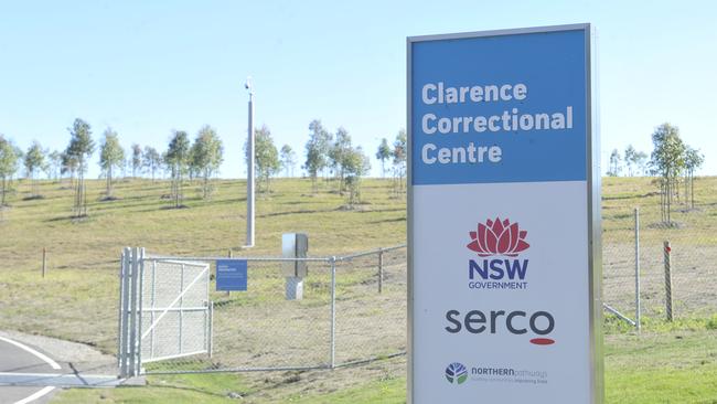 An inmate from Clarence Correctional Centre allegedly tried to reach for an officer’s gun while on a medical escort at Grafton Base Hospital. Picture: Tim Jarrett