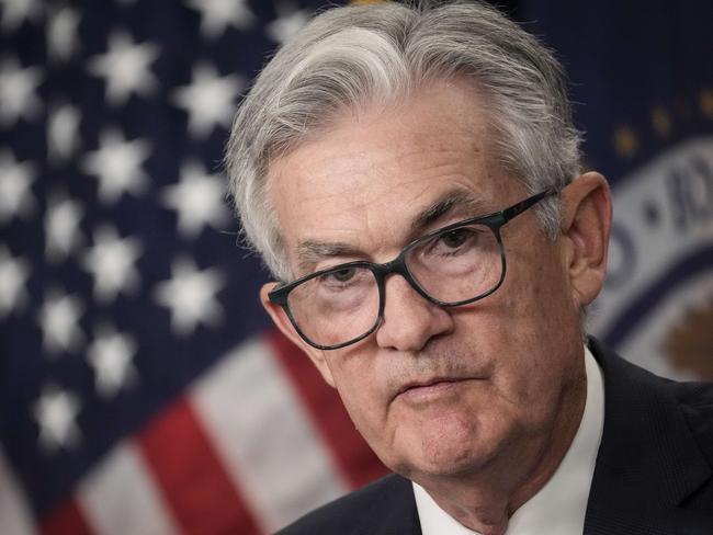 US Federal Reserve chair Jerome Powell. Picture: Drew Angerer/Getty Images