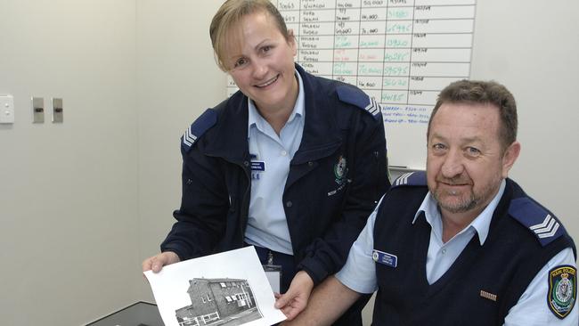 Fairfield police’s Donna Faul and Wayne Crisford were looking in 2013 for any old photos, of police serving in Fairfield.