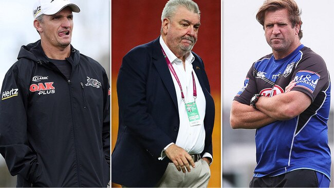 Ivan Cleary, Shane Richardson and Des Hasler.