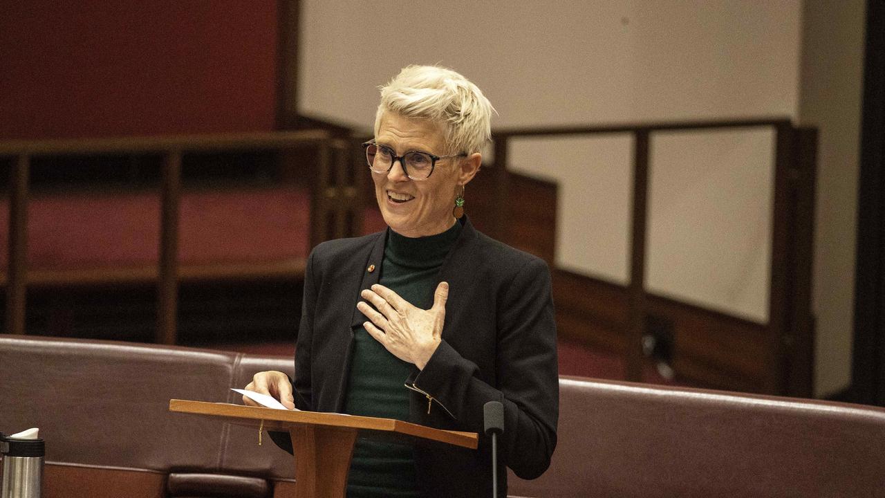 Queensland Greens Senator Penny Allman-Payne. Picture: NCA NewsWire / Gary Ramage