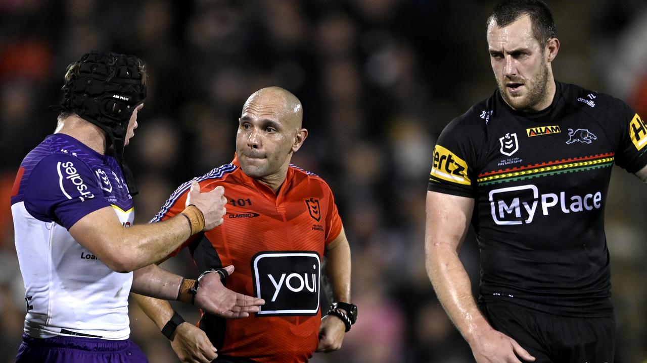 Ashley Klein will referee the NRL grand final. Picture: NRL Photos/Gregg Porteous