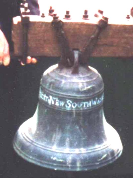 The old bell at St Jude's Church in Randwick, donated from St Phillip’s Church. Picture: Elaine Phillips