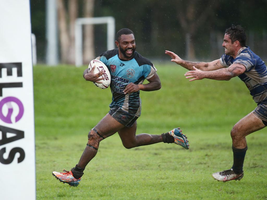 Sharks' Matthew Gibuma scored 20 tries in 2021. Picture: Brendan Radke