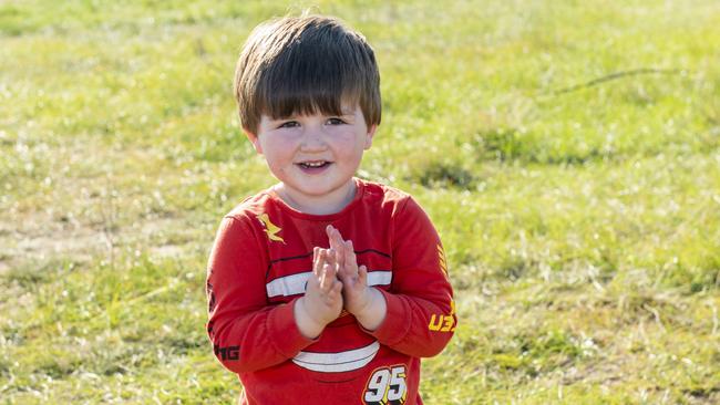 Little Memphis Francis, 3, will finally be allowed to return home to Queensland. Picture: Ginette Guidolin