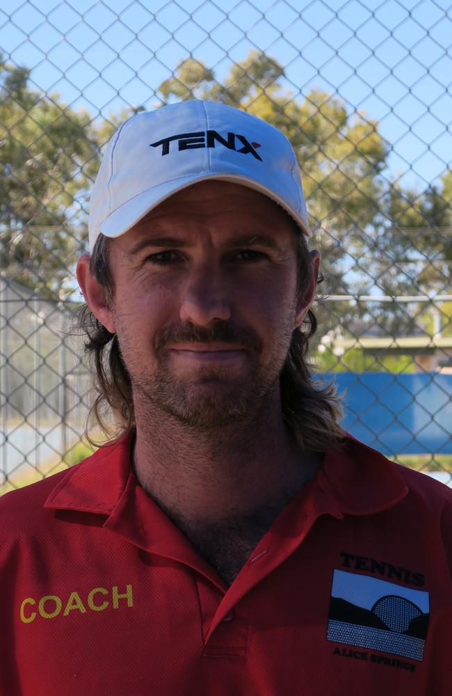 Head coach and manager of the Alice Springs Tennis Centre Orin Harrison.