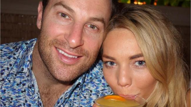 Sam Frost and Sasha Mielczarek are pictured enjoying their holiday together. Picture: Instagram