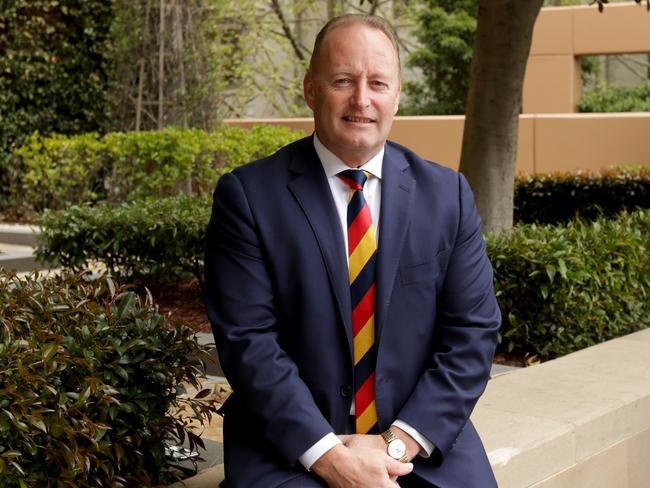 Rob Chapman, chairman of the Adelaide Crows, will step down after 11 years in the position within 12 months. Picture: Stuart McEvoy / The Australian