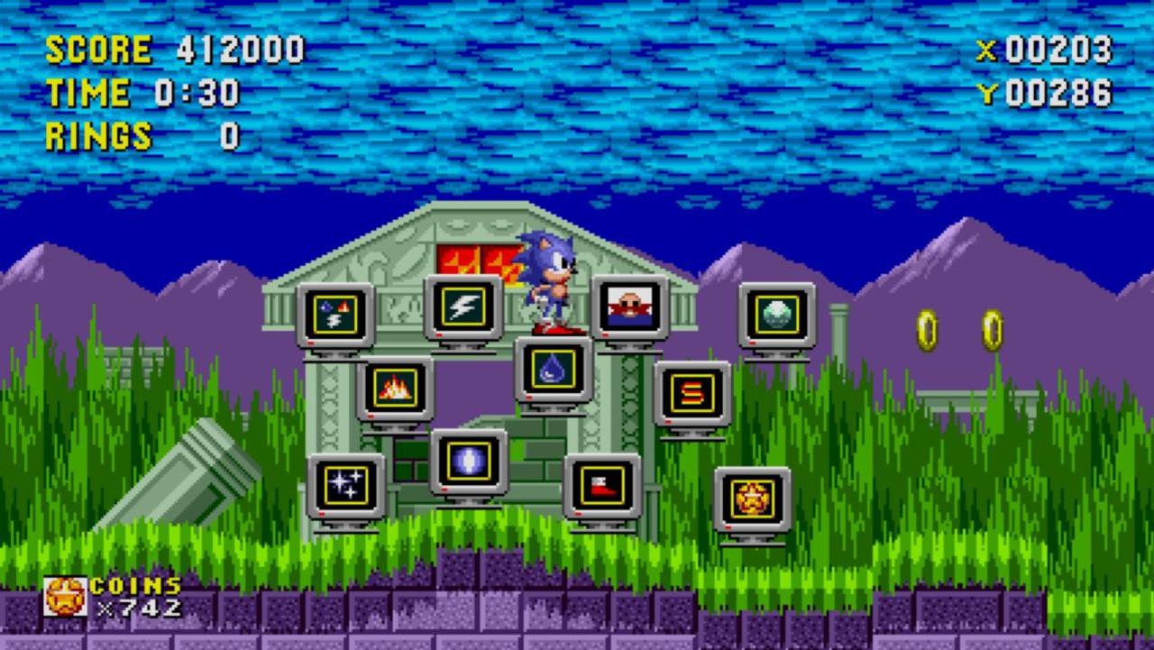Sonic Origins cheats, level select, debug mode, Hidden Palace Zone