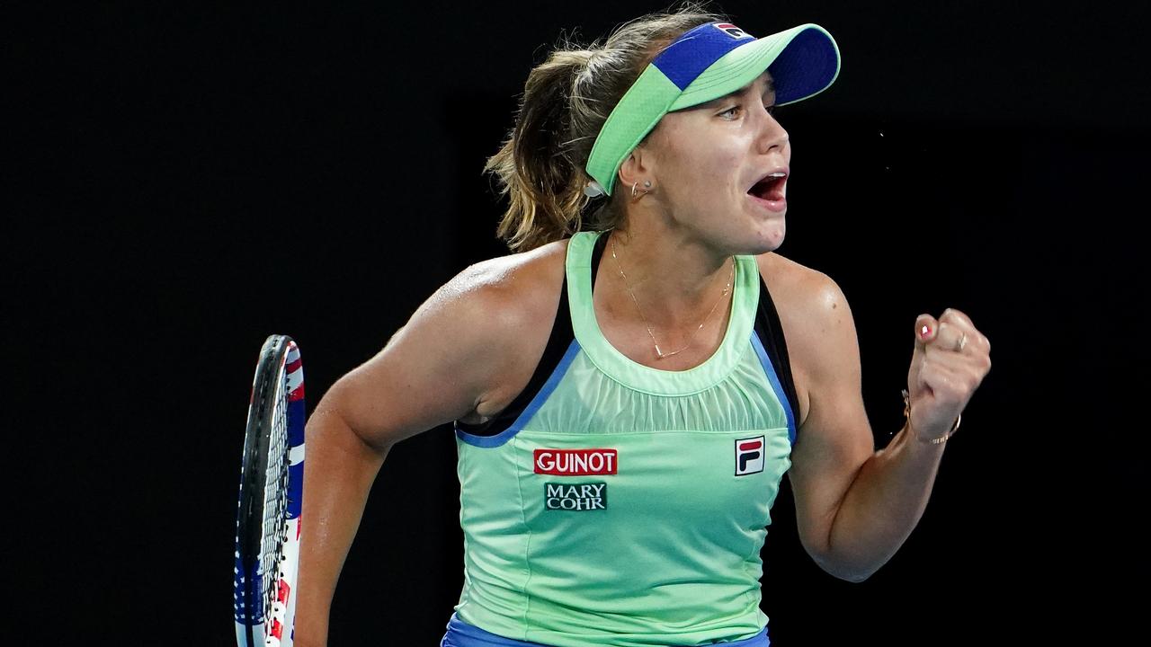 Sofia Kenin is the Australian Open champion.