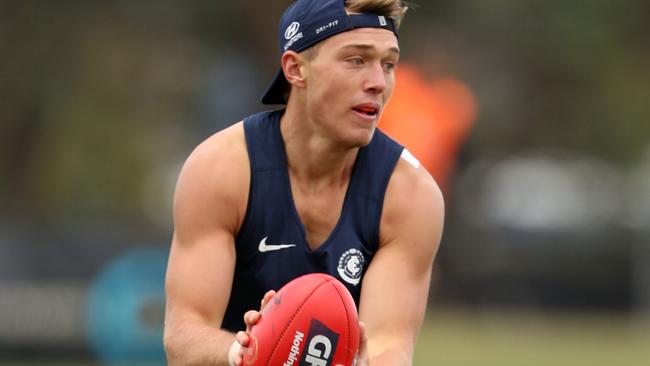 Injury halted Patrick Cripps last season. Picture: AFL Media