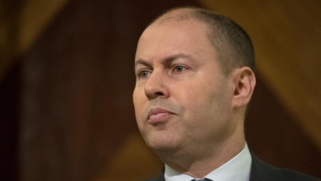 Treasurer Josh Frydenberg has said Facebook and Google could face huge penalties if a deal is not struck. Picture: NCA NewsWire / David Geraghty