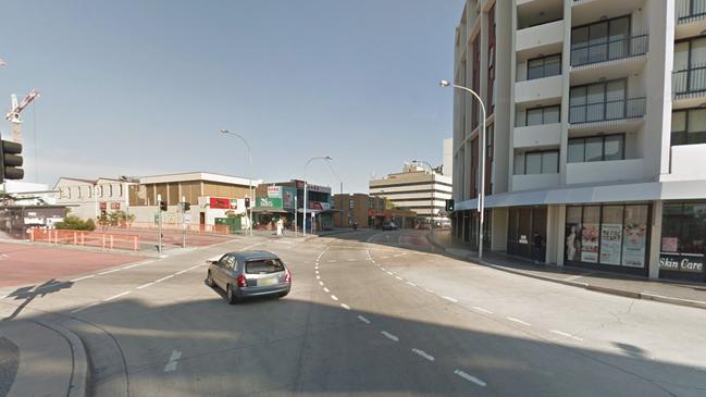 The 15-year-old was allegedly pulled into the back seat of a car at Hurstville yesterday.