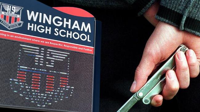 Wingham High School knife threat teacher speaks out about the issue.