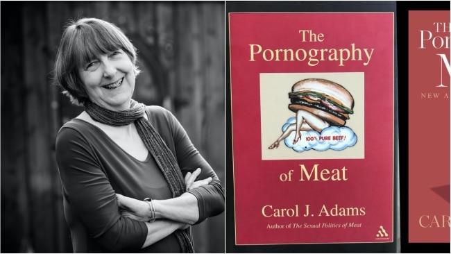 Carol Adams is the author of 'The Sexual Politics of Meat' and 'The Pornography of Meat'. Picture: Facebook