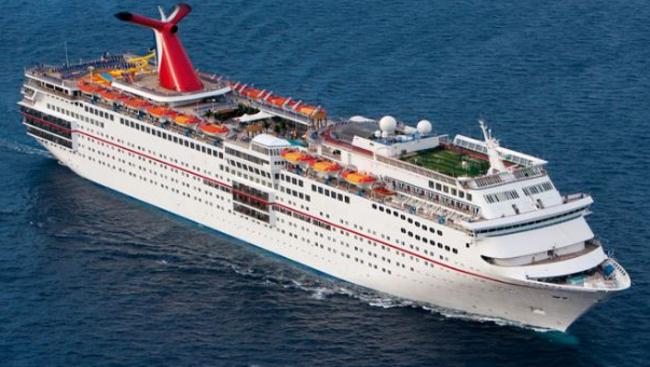 A woman reportedly fell overboard from the Carnival Ecstasy on a trip from Nassau, Bahamas to Charleston, South Carolina. Picture: Carnival