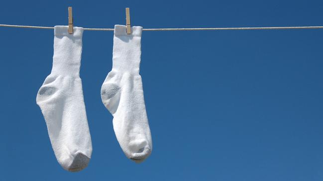 Wearing socks can help things during the deed. Picture: iStock