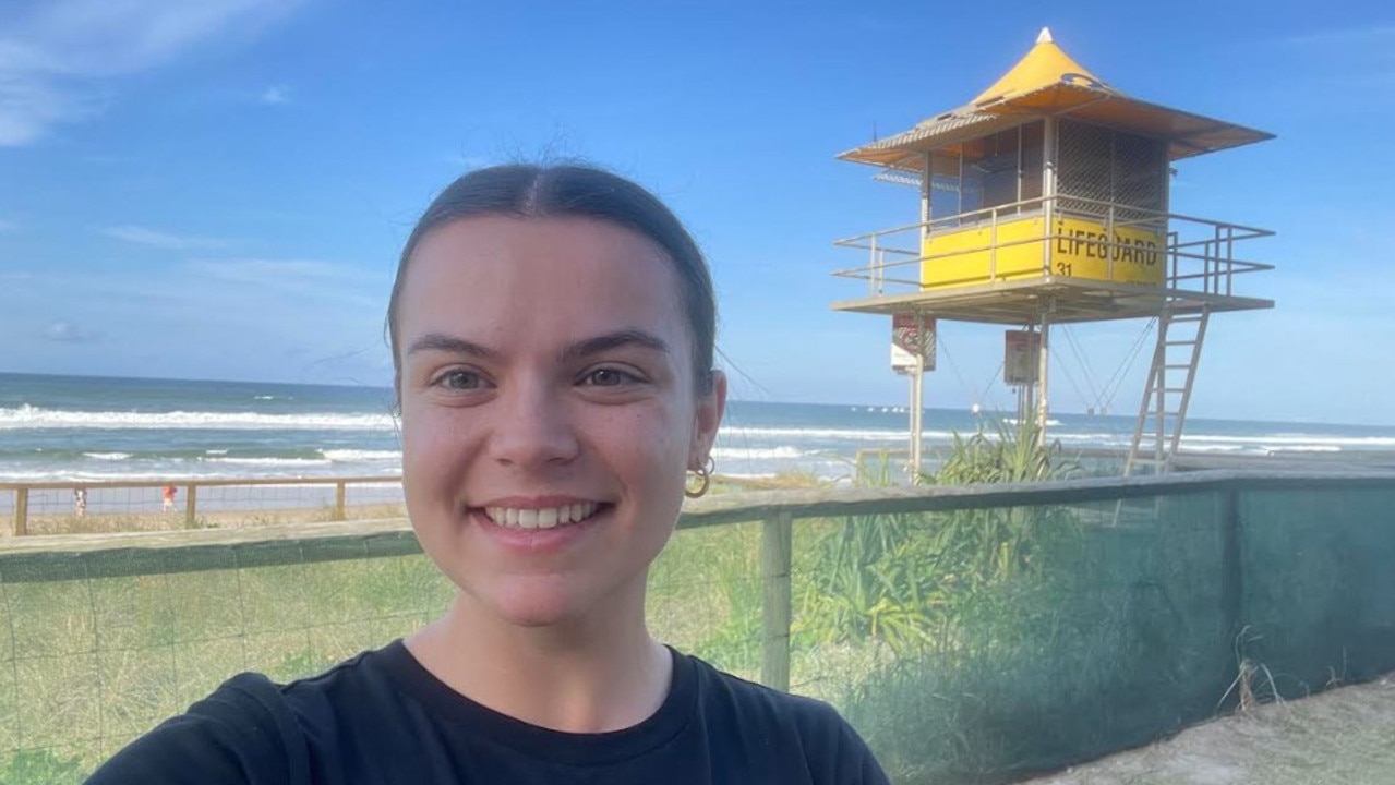 Chelsea Bunting has moved from Geelong to the Gold Coast for the lifestyle. Photo: Supplied