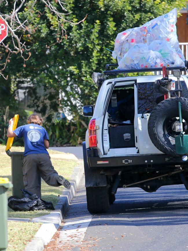 Could you collect 20,000 containers in a week for $2000? Picture: John Grainger