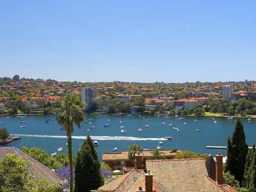 The view from Carabella Street, Kirribilli, Sydney.