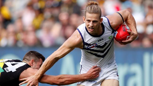 Nat Fyfe. (Photo by Adam Trafford/AFL Media/Getty Images)