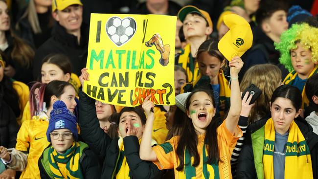 Fans without tickets to matches can still catch all the Matildas and FIFA Women’s World Cup action in their local communities. Picture: Mackenzie Sweetnam/Getty Images