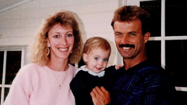 Bronwyn and Jon Winfield with their daughter Lauren.