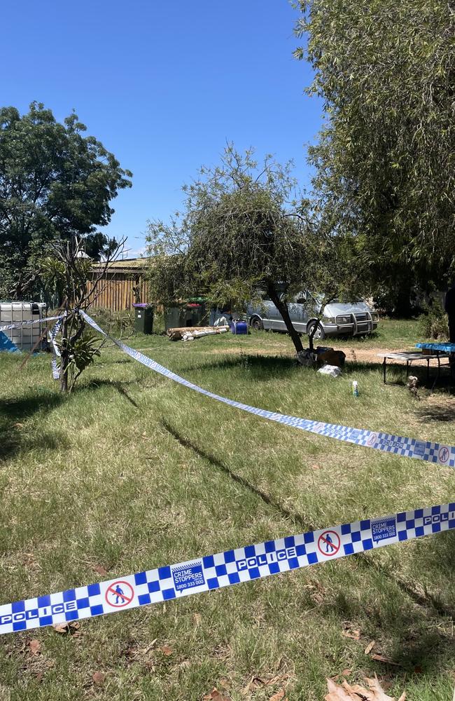 Police continued their search into Thursday in sweltering 40 plus degree temperatures. Picture: Stuart Kavanagh