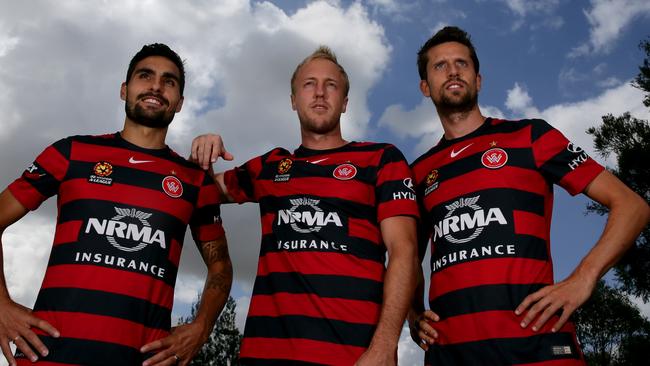 The Wanderers known collectively as the DNA — Dimas, Mitch Nichols and Andreu.