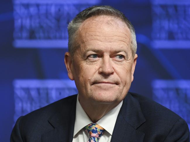 There was outcry earlier this year when Bill Shorten’s wage as vice-chancellor of the University of Canberra was revealed. Picture: NewsWire/Martin Ollman