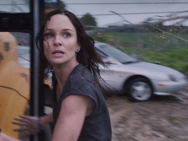 Disaster flick ... a scene from Into the Storm.