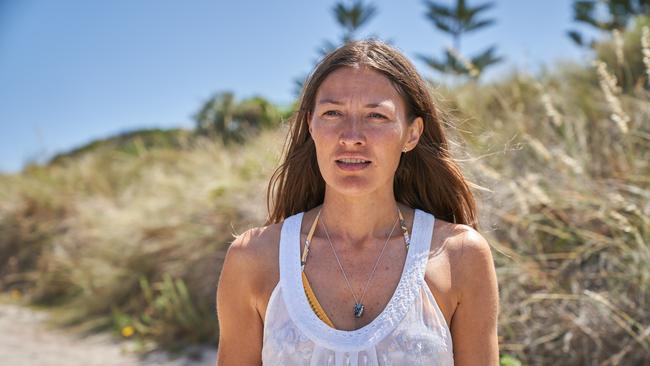 Kelly Macdonald in a scene from the movie Dirt Music. Picture: Universal Pictures.
