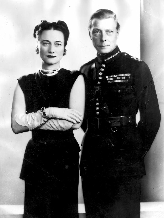 Duke and Duchess of Windsor in 1930s (formerly Wallis Simpson and King Edward VIII). British royalty