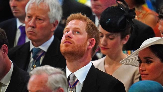 Prince Harry will be seated next to 86-year-old Princess Alexandra, The Honourable Lady Ogilvy. Picture: Victoria Jones – WPA Pool/Getty Images