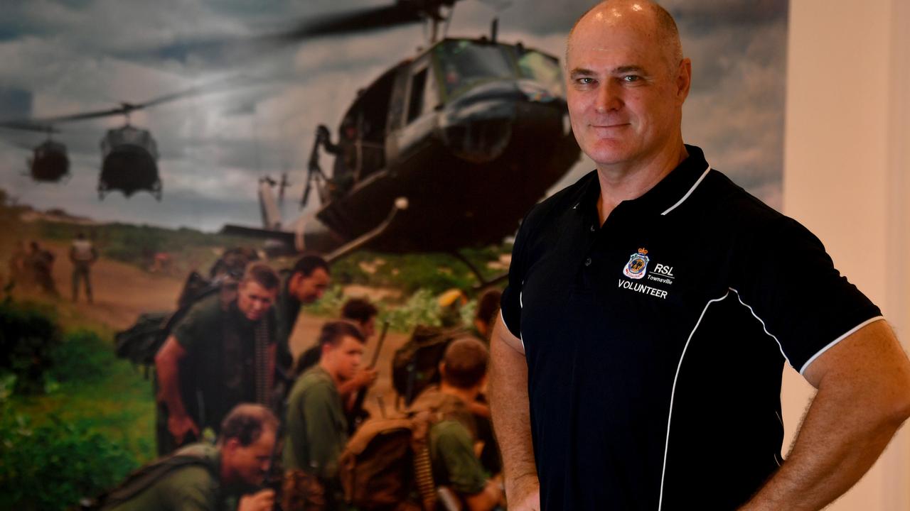 Townsville RSL treasurer Scott Klima is looking forward to making connections with other Veterans around Veterans' Health Week. Picture: Evan Morgan